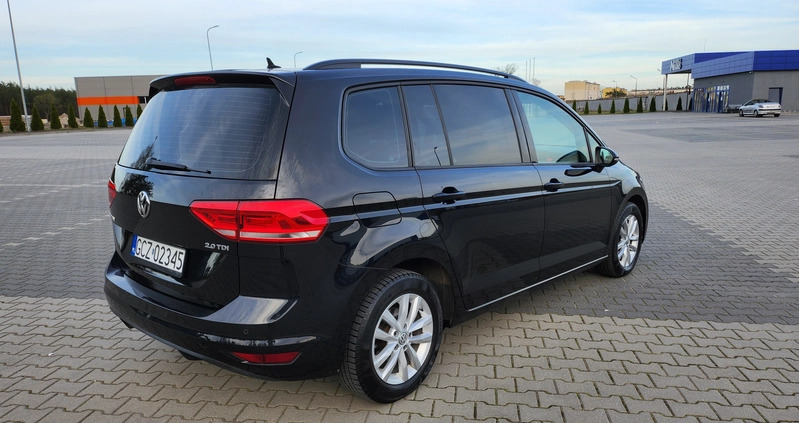 Volkswagen Touran cena 59400 przebieg: 260018, rok produkcji 2017 z Czarne małe 667